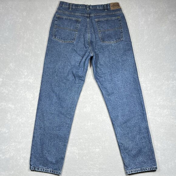 Guide Gear Flannel Lined Jeans Women's 14 Super Heavy Duty Blue Denim Classic - Picture 9 of 14